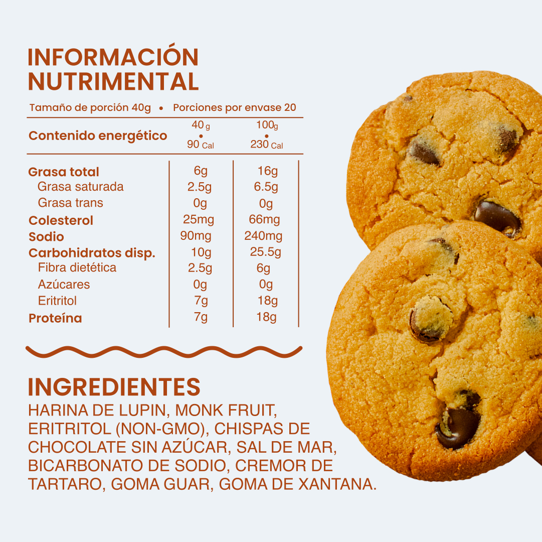 Cookie Mix Nutrition