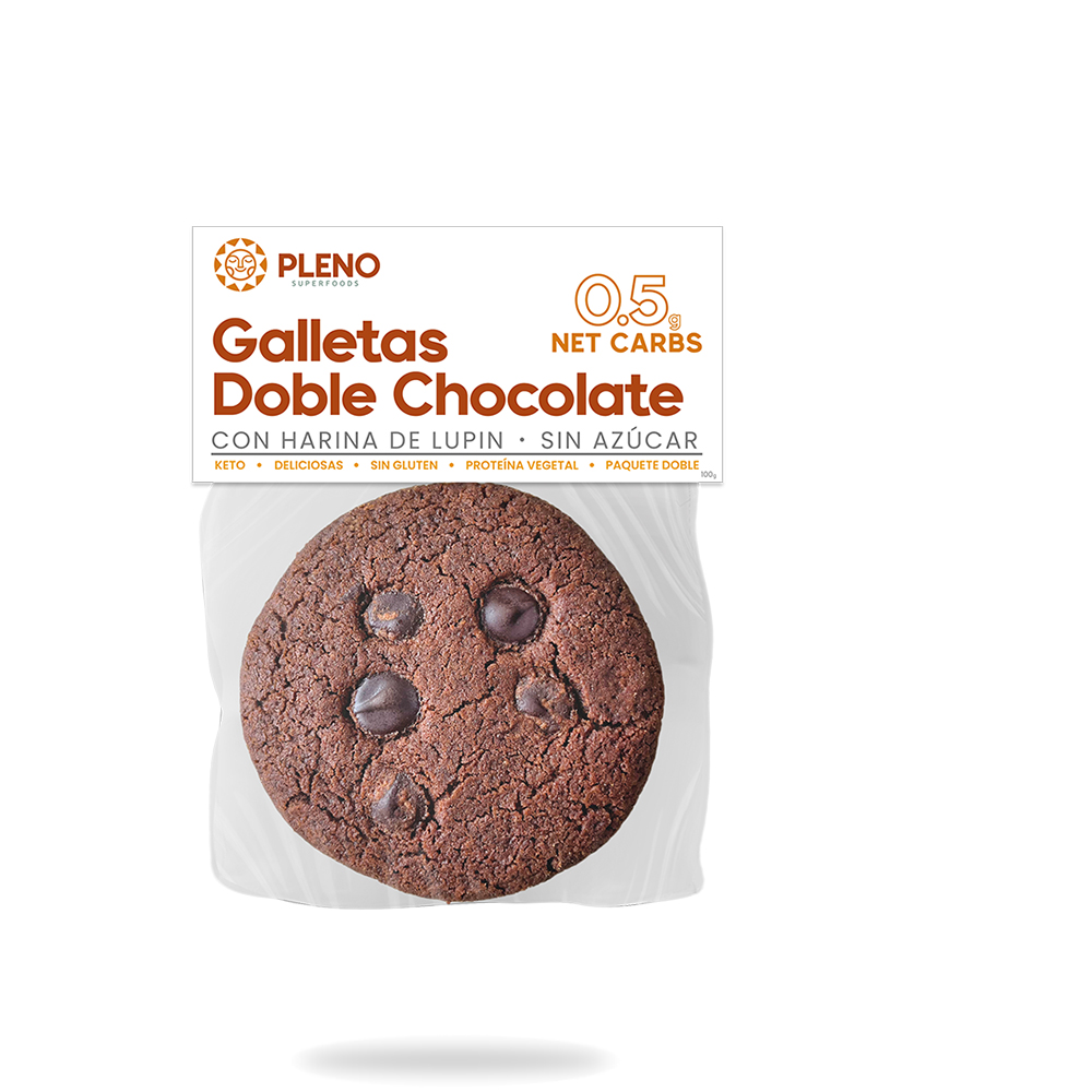 Galleta DobleChocolate shadows mockup